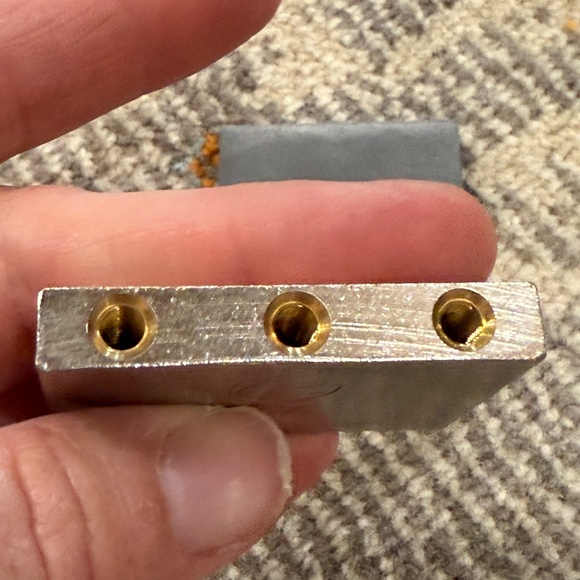 Lot of Floyd Rose Tremolo Replacement Parts Guitar 37MM brass blocks spring claw - Picture 11 of 16